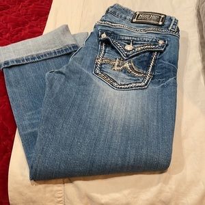 Miss Me Capri Boyfriend jeans.  Very good condition.